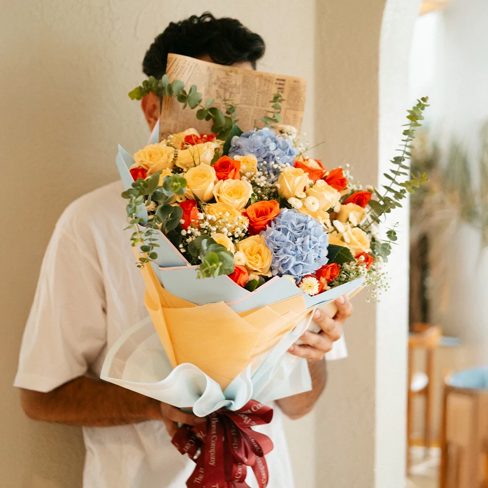 Peach Bouquet