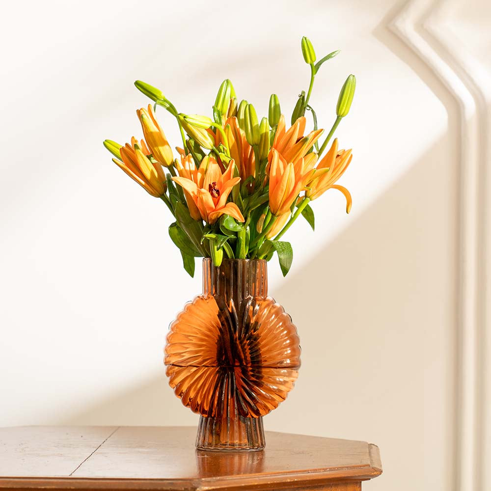 Orange Asiatic Lillies