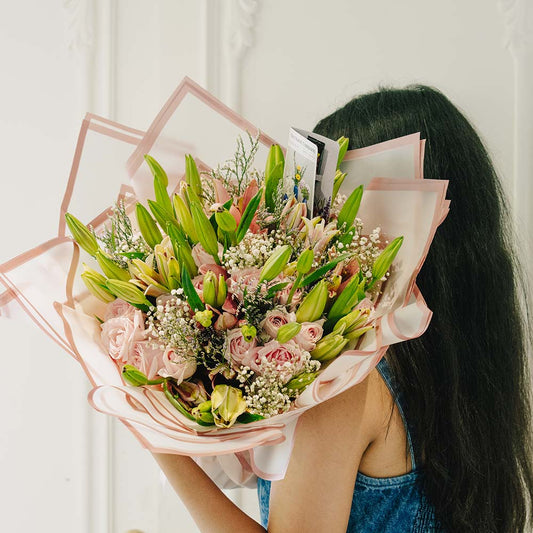 Pastel Lilly Bouquet