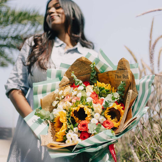 Sunflower Sunrise Bouquet