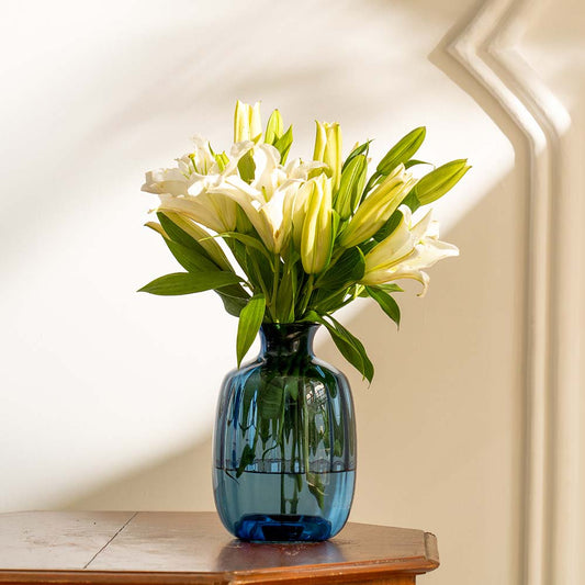 White Oriental Lillies